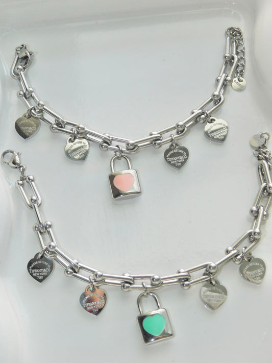 Locket Charm Bracelet