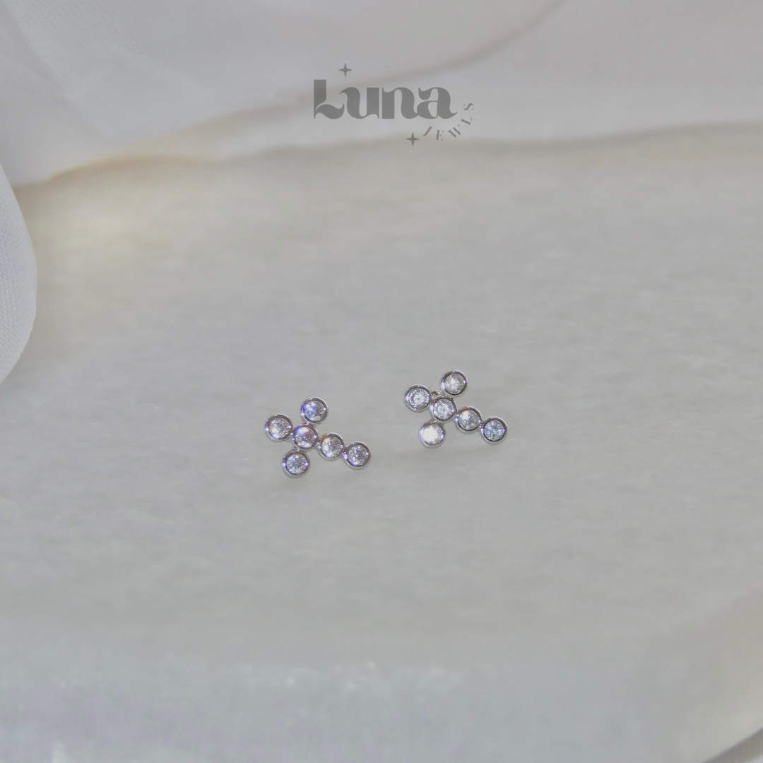 Mini Cross Studs