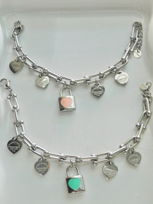 Locket Charm Bracelet