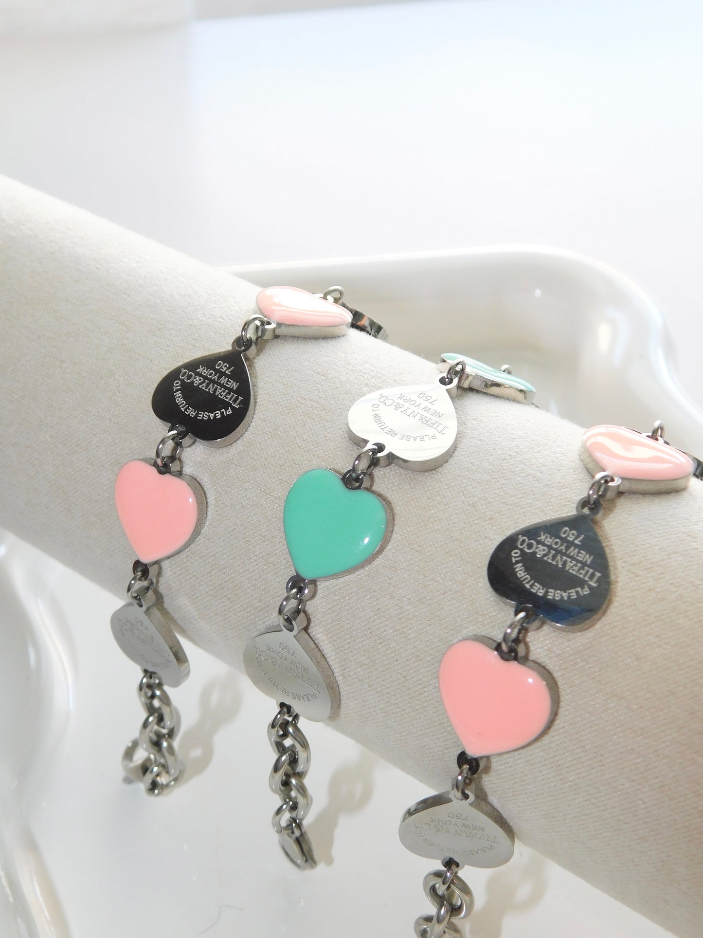 Multi heart bracelet