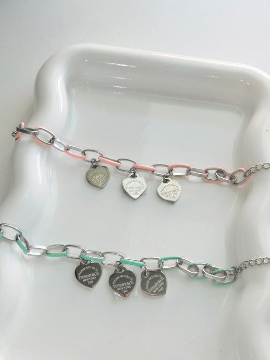 Colored Charm Bracelet