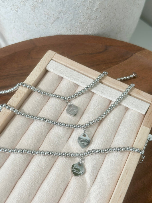 Heart Tag Bracelet