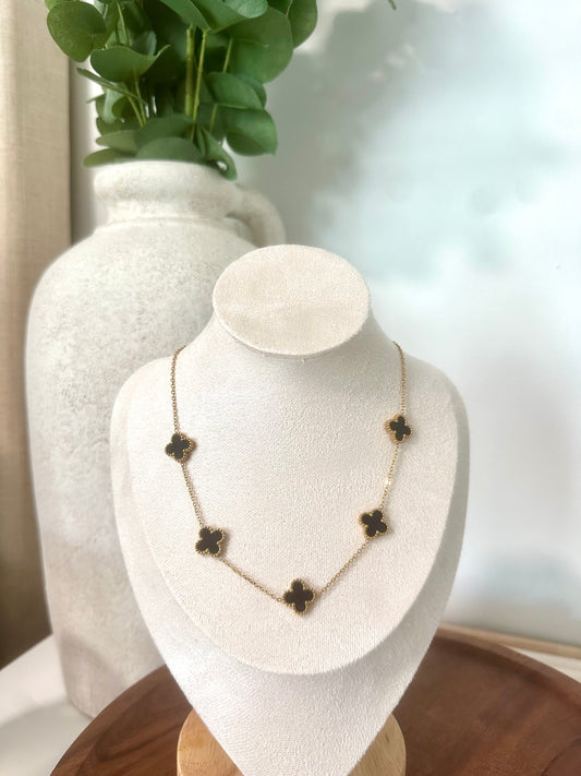 Black Clover Necklace