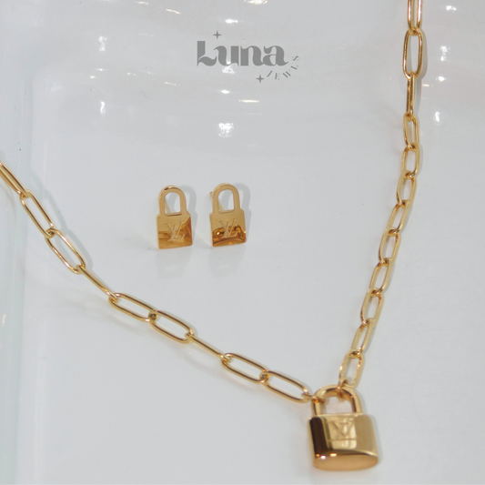 LV Locket Set