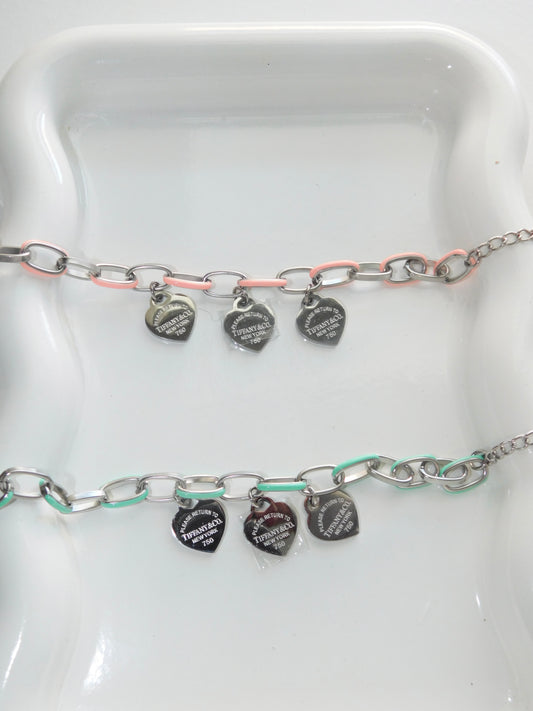 Colored Charm Bracelet