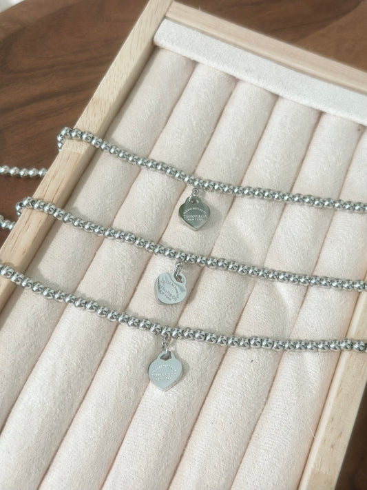 Heart Tag Bracelet