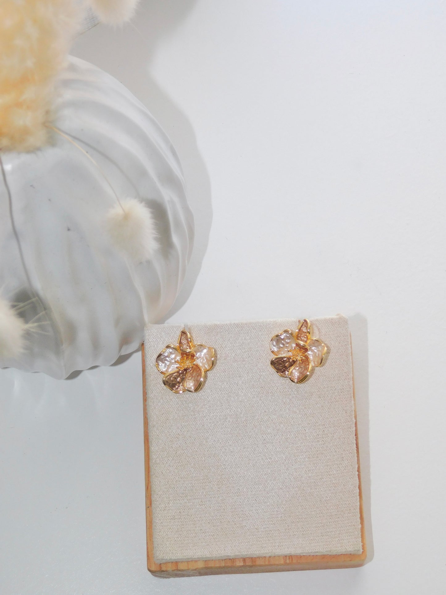 Golden Bloom Studs
